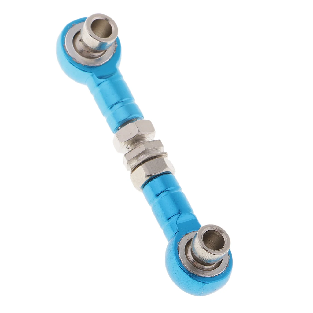 Blue Servo Linkage Pulling Steering Rods Arms for RC HSP 94101 94102 94103 94122 94123