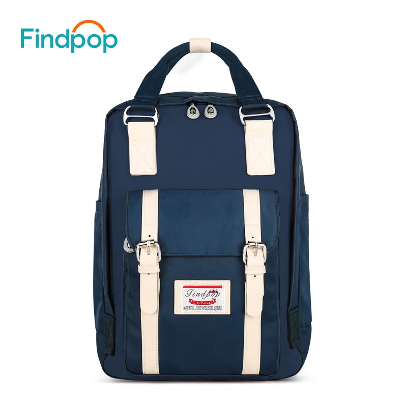 Mochila de retazos Findpop de gran capacidad a prueba de agua para mujer 2018 mochila de moda Vintage Kanken mochila