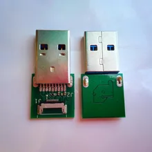 2 шт. USB3.0 для 10PIN IPE-X, SR300 конвертер для камеры SR300 оптоволоконный кабель адаптера пластина