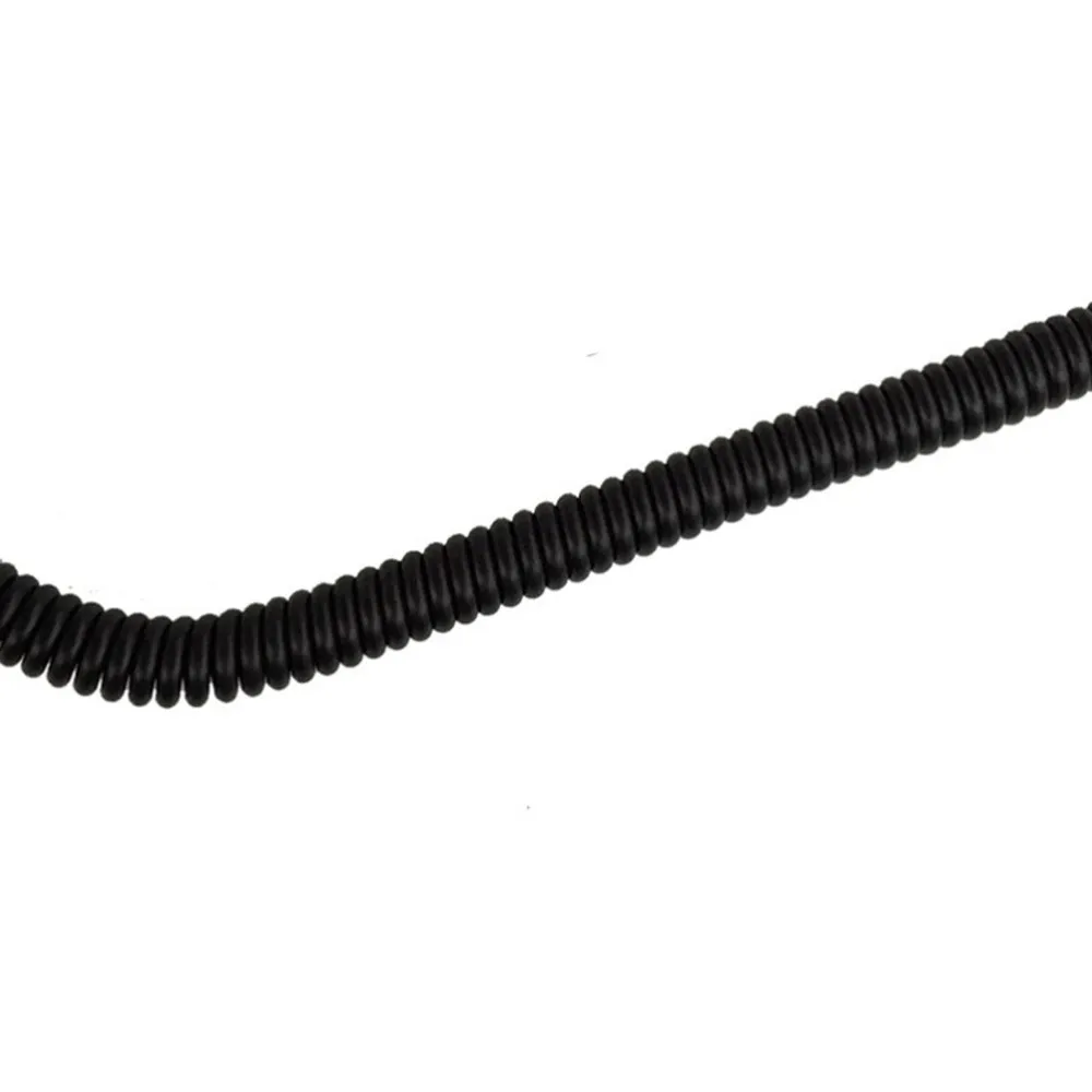3.5mm Listen Only D Shape Earpiece Earhook for ICOM Yaesu Radio with 3.5mm Mono Jack (6)