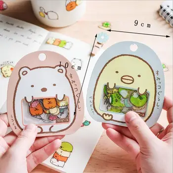 

50pcs/box Kawaii Animal Stickers Scrapbooking Stickers Journal Kids Birthday Gift Notebook Decorations Stationery