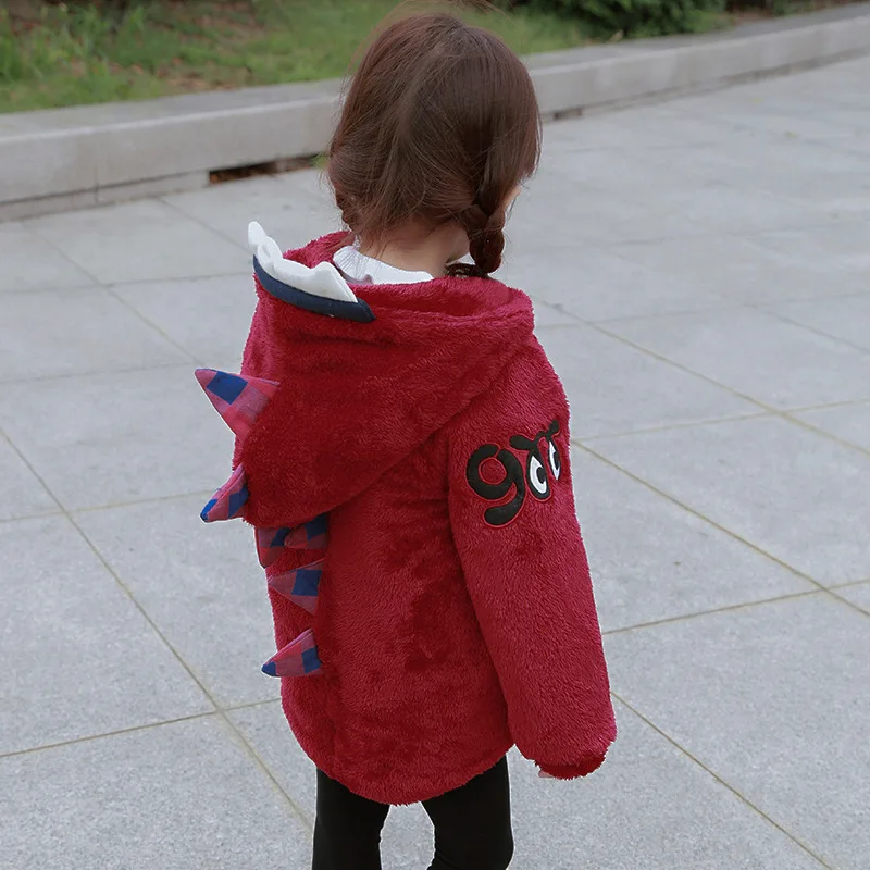 New Baby Coat Thickness Hooded Girls and Boys Jacket Fashion Manteau Bebe 7BBC003