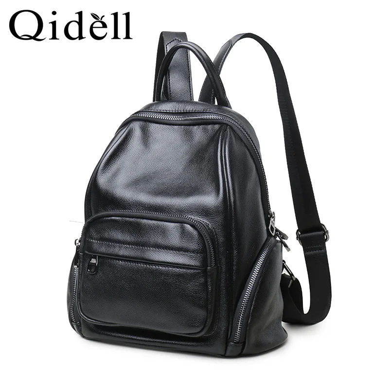 

Small Genuine Leather Backpack/ Small School Bags Mini Backpack Leather Shoulder Bag