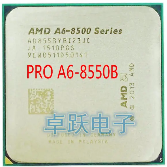 AMD A6 Series PRO 8550B 8550 8500 3 7 ГГц двухъядерный процессор AD855BYBI23JC разъем FM2 + бесплатная