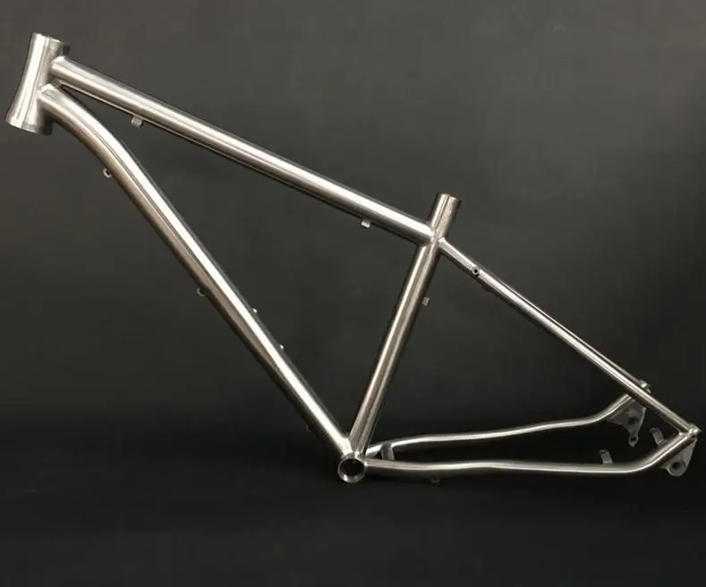 29er titanium legering fiets frame, 1.5 kg/stk 142*12mm achter hubs