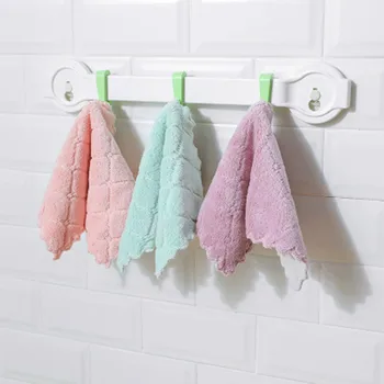 

Dishtowel Household dish cloth Wipe the tablecloth Towel Double-sided strong suction cloth Microfiber cleaning cloth