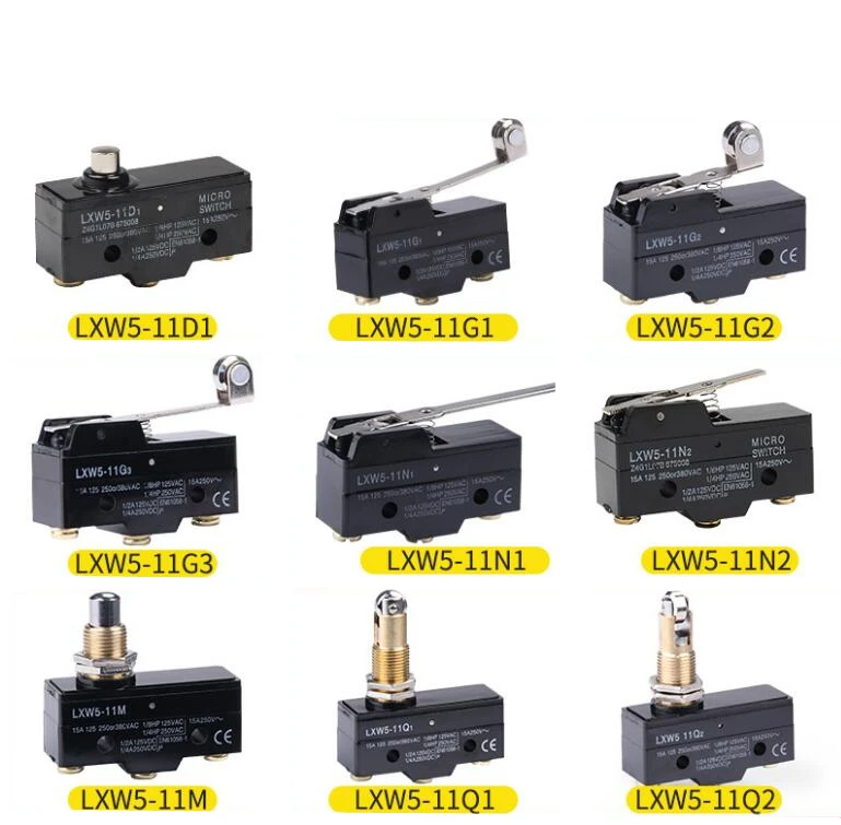 

1PCS limit switch series stroke switch microswitch LXW5-11M G1 G2 G3 D1 N1 N2 Q1 Q2