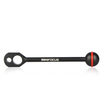 

5.5" Aluminium 1" Ball and YS Head Adapter arm Lightweight Extension Joint for Underwater Tray Handle System Strobe/Housing