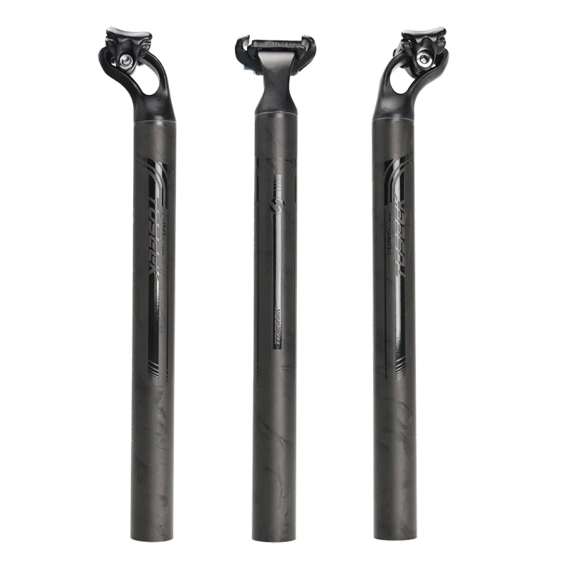 

2016 NEW TOSEEK Ultralight aviation aluminum alloy Carbon Fiber Bicycle Seatpost Bike Seat Post 27.2/31.6mm Length 380mm