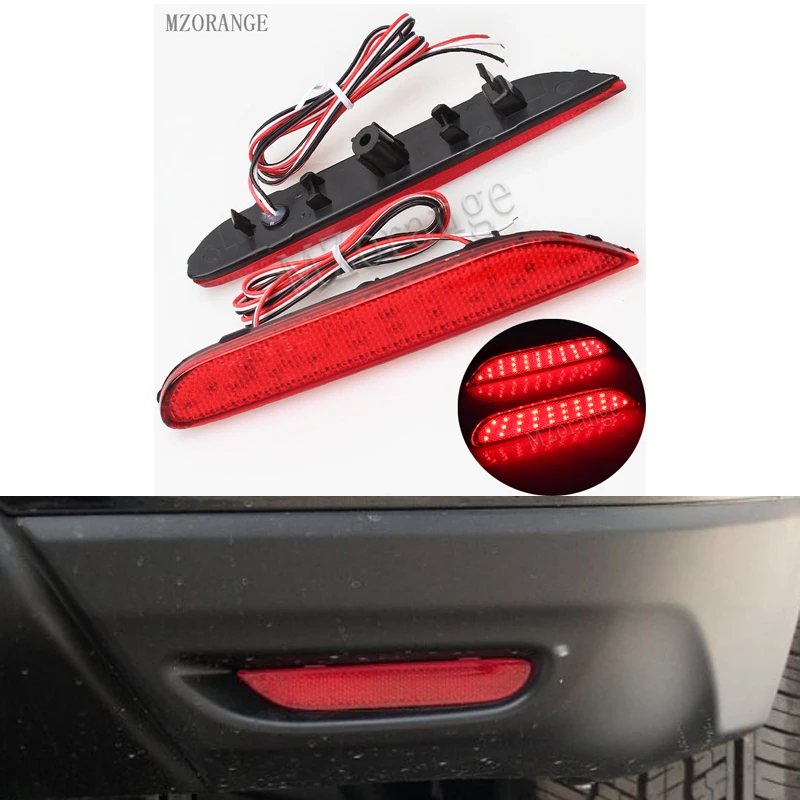 

For Nissan Leaf Pathfinder Rogue X-Trail x trail JX35 QX56 qashqai 2011-2016 rear light tail light rear bumper lights brake lamp