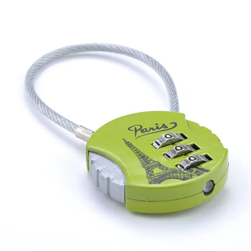 

3 Digit Combination Padlock Luggage Case Bag Security Travel Suitcase Backpack,Light Luggage Lock allows for different combin