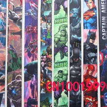 Новое поступление 10 шт. мультфильм Мстители сотовый телефон канат ремешок Ремешок Шнуры для подвешивания ремешки брелок костюм подвески#713