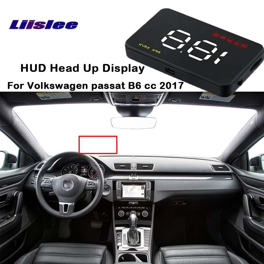 Liislee для Volkswagen passat B6 cc 2017 Автомобильный дисплей проектор на голову HUD навигация A1000