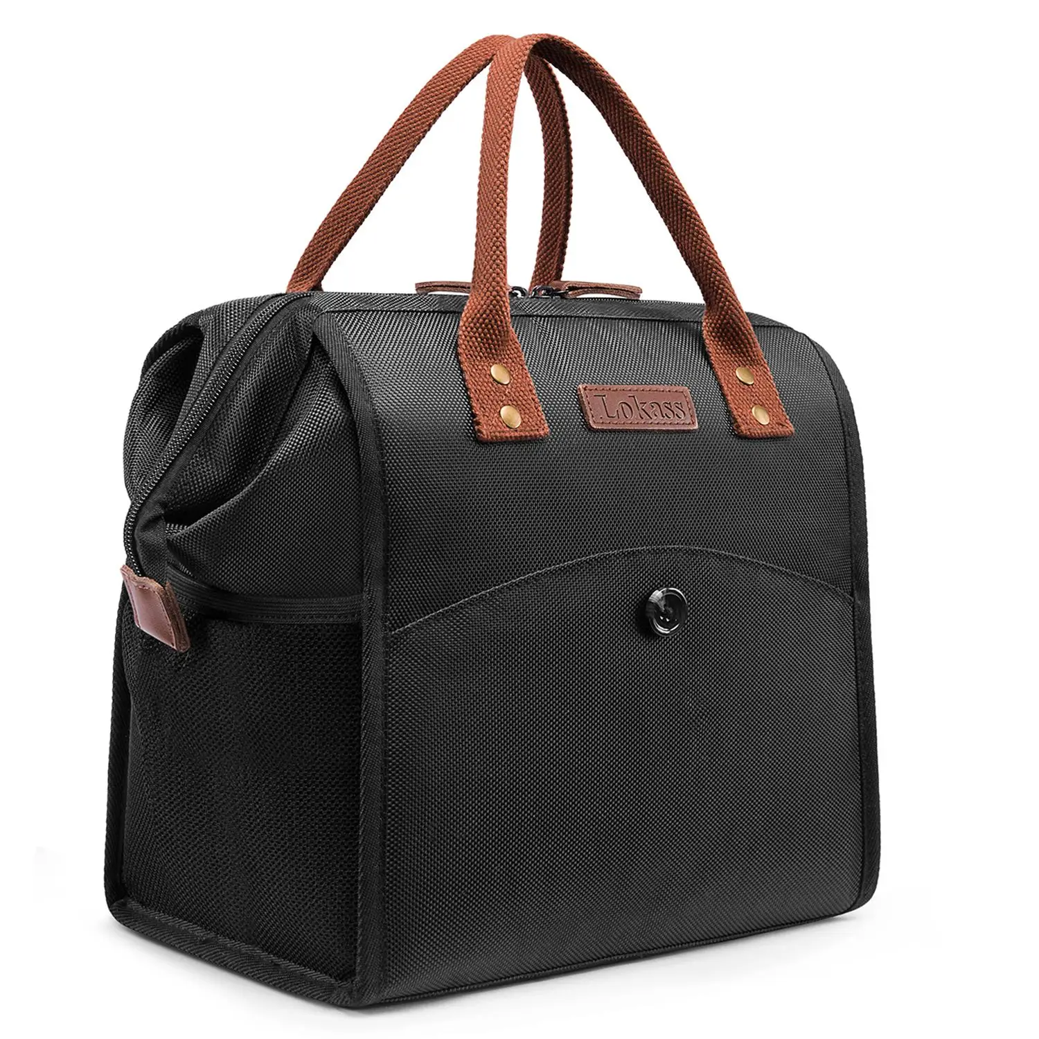 

New Fashion Portable Lunch Bag Insulated Thermal Pouch Storage Box Cooler Picnic Food Bags High Quality Tote Bag for Women Men