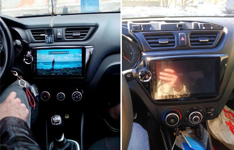 Flash Deal SilverStrong Android9.0 IPS Car Android Radio For KIA RIO K2 2007-2015 Navi GPS with Option DSP DAB TPMS DVR 2