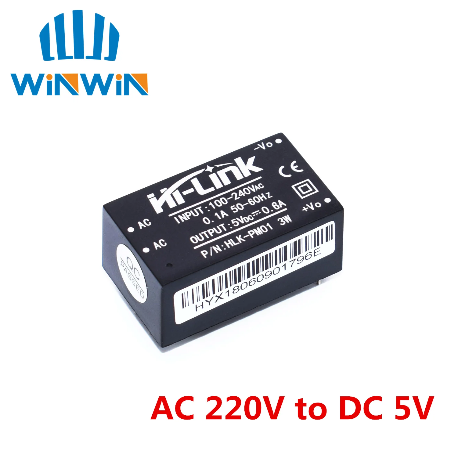 10 шт. HLK-PM01 HLK-PM03 HLK-PM12 AC-DC 220V мини модуля питания, интеллигентая(ый) бытовой выключатель питания модуль - Цвет: HLK-PM01
