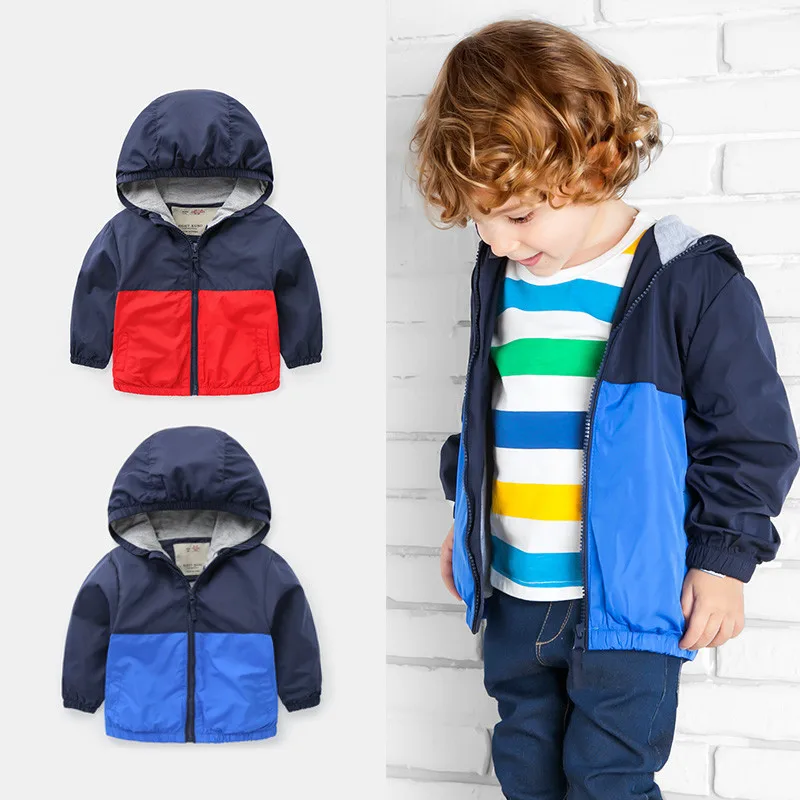 New Spring Autumn Children Boy's Jackets Coats Kids Active clothing