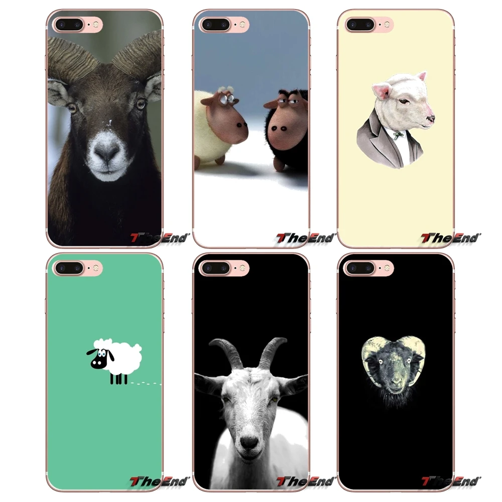 

For Xiaomi Mi6 Mi 6 A1 Max Mix 2 5X 6X Redmi Note 5 5A 4X 4A A4 4 3 Plus Pro Accessories Phone Cases Covers lovely sheep