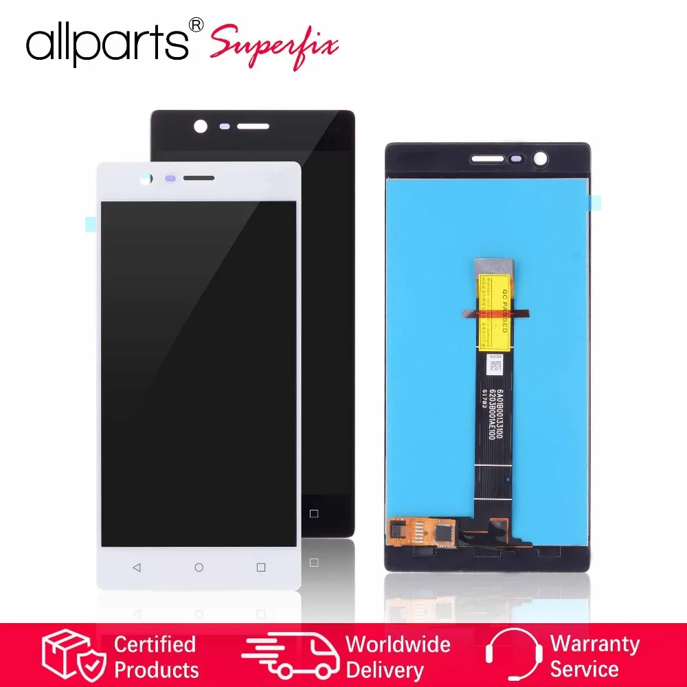 Original Display For NOKIA 3 LCD Touch Screen Digitizer Replacement TA 1020 1028 1032 1038|Экраны для мобильных телефонов|