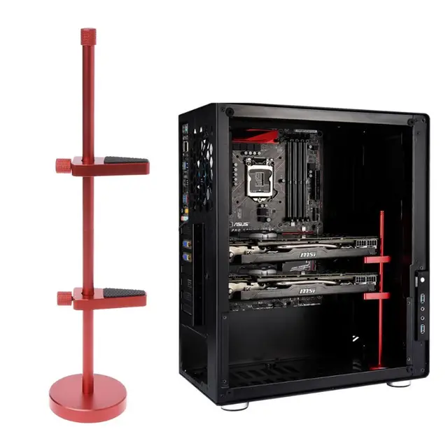 Best Price Cooling Graphics Card Holder Jack Bracket Video Card Segment Support Aluminum Desktop Computer Best Price Cooling Graphics Card Holder Jack Bracket Video Card Segment Support Aluminum Desktop Computer