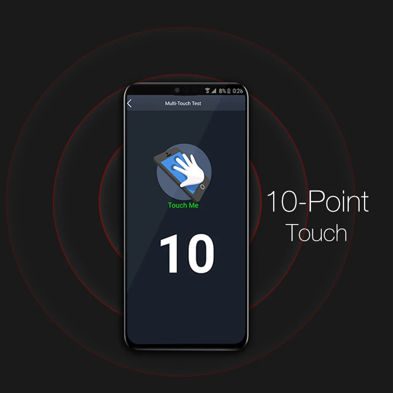 Оригинальный ЖК дисплей для Honor View 10 Lite с рамкой сенсорный экран Huawei 8X