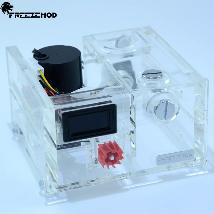 

FREEZEMOD Double optical drive water cooling water tank desktop integrated notebook water pump industrial thermometer. GQSX-Y1