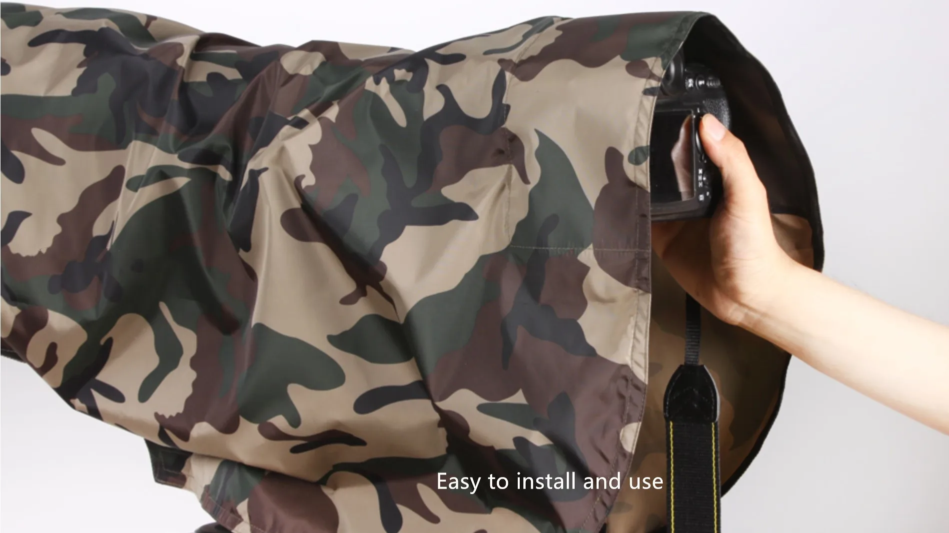 Camouflage Lens Case Protective Coat0