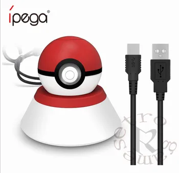 

Charger Stand for 2018 Pokeball Plus with Type-C USB Charge Cable Charging Station for Nintend Switch Poke Ball Controller