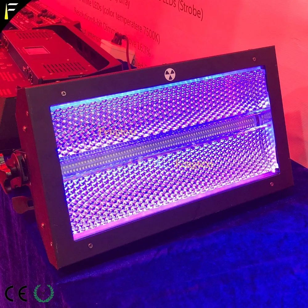 228x белый свет LED s с 64 * RGB Atomic 3000 Dj Show стробоскоп светодиодная Стробоскопическая
