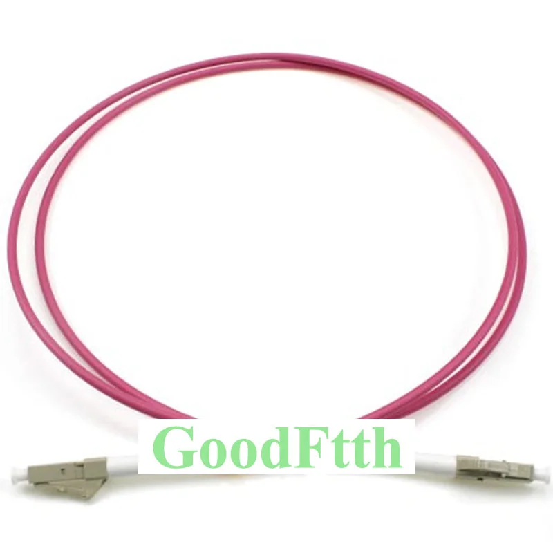 

Fiber Optic Patch Cord Jumper LC-LC Multimode OM4 Simplex GoodFtth 1-15m