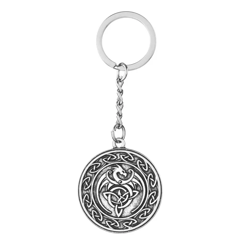 4-cletic dragon necklace