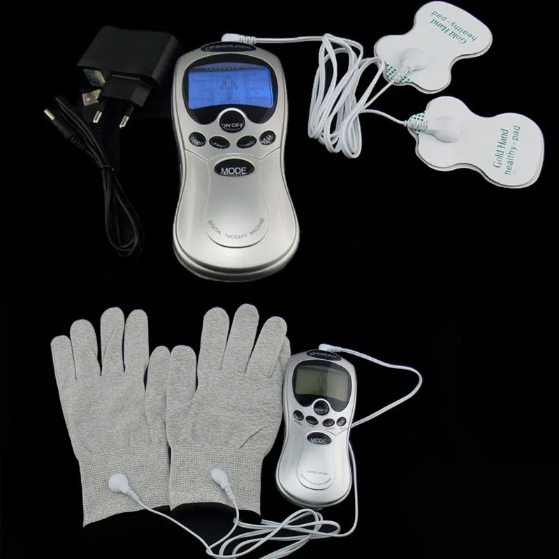 Electric massage glove Hand body massager Tens Acupuncture Therapy