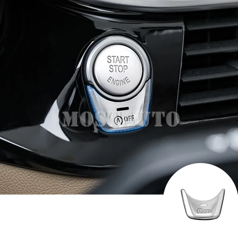 

For BMW X3 G01 X4 G02 Aluminum Console Engine Start Stop Button Cover 2018-2019 1pcs