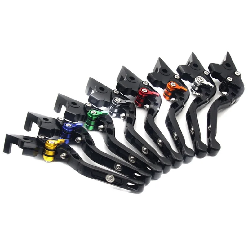 

With FZ-07 Motorbike Motorcycle Folding Black Brake Clutch Levers For Yamaha MT07 MT 07 FZ 07 FZ07 FZ-07 2014 2015 2016