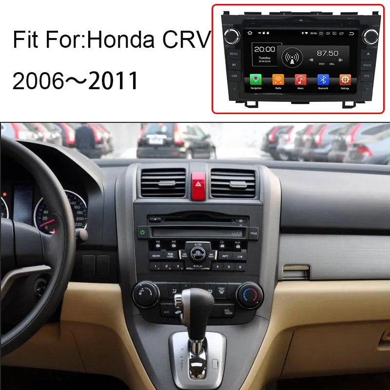 HaiSunny 4G ram Android 8,0 автомобильный DVD для HONDA CR-V 2011-32G ROM Octa Core 2006 радио gps плеер головное устройство