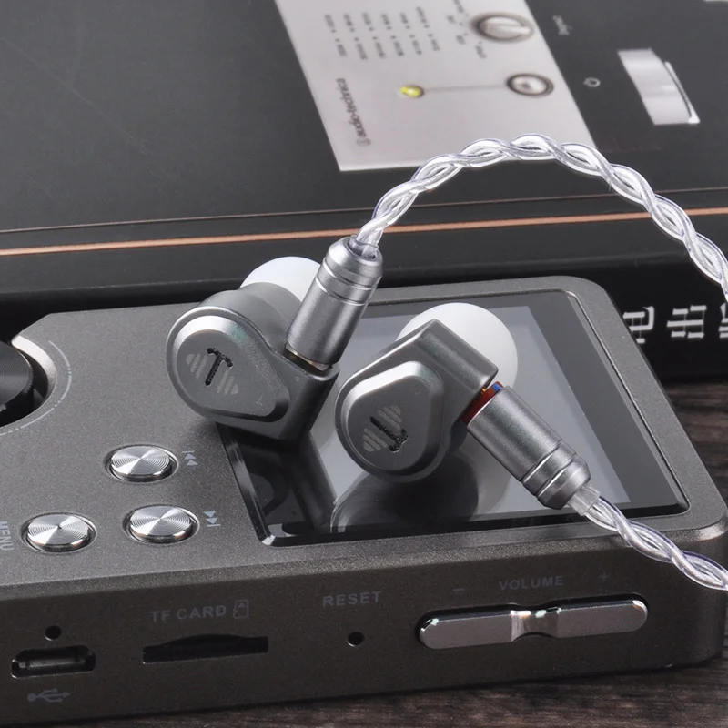 FDBRO V2 версия 3 Двойная диафрагма 1DD Динамический драйвер в ухо наушники HIFI наушники вкладыши импортные Двойная диафрагма - Цвет: Красный