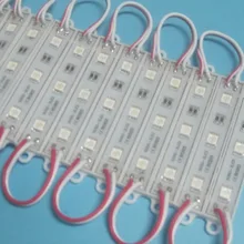 20 штук 3LED 5050 модуль SMD водонепроницаемая лампа дневного света красный супер яркий свет сигнальная лампа AC/DC 12 V