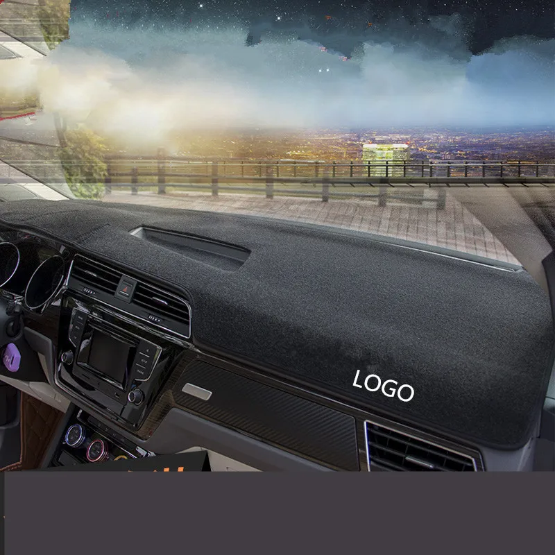Бархатный Противоскользящий солнцезащитный чехол для Volkswagen Touran L 2016 17 2018