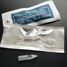 50 шт. Универсальный крест рот иглы шапки для перманентного макияжа merlin тату-машинок Круглый/плоские иглы