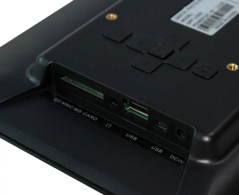 10," HD Цифровая фоторамка картина мульт-медиаплеер MP3 MP4 будильник для подарка