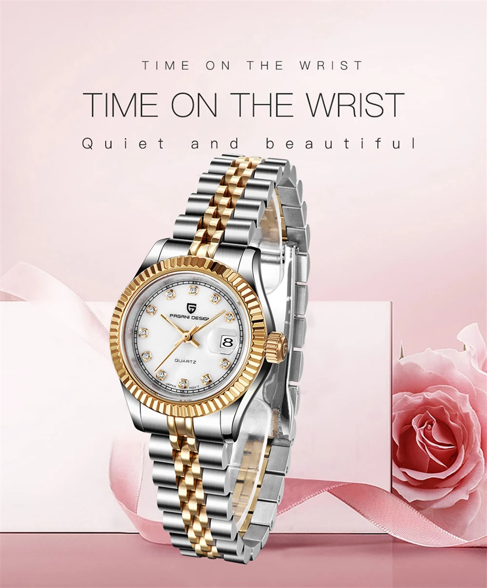 PAGANI Дизайн новые женские часы лучший бренд класса люкс модные женские часы из нержавеющей стали водонепроницаемые спортивные часы Relogio Feminino