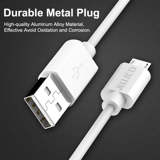 Jellico Micro USB Cable 2A Fast Charge USB Data Cable for Samsung Xiaomi Tablet Android USB Charging Cord Microusb Charger Cable