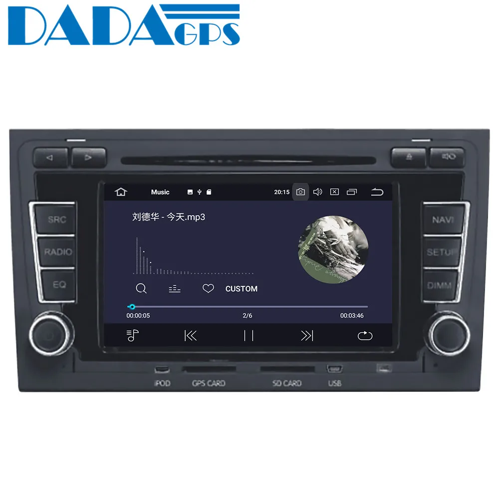 Excellent Newest Android 9.0 Car DVD Player Radio GPS For Audi A4 S4 RS4 2003-2012 Seat Exeo 2009 2010 2011 2012 Stereo Audio Multimedia 5