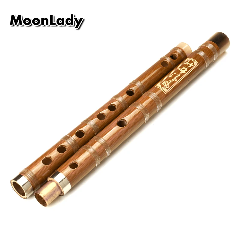 MoonLady الصينية التقليدية الموسيقية أداة مفتاح D E اليدوية 2 أقسام المهنية لحن الخيزران Dizi الناي MoonLady الصينية التقليدية الموسيقية أداة مفتاح D E اليدوية 2 أقسام المهنية لحن الخيزران Dizi الناي