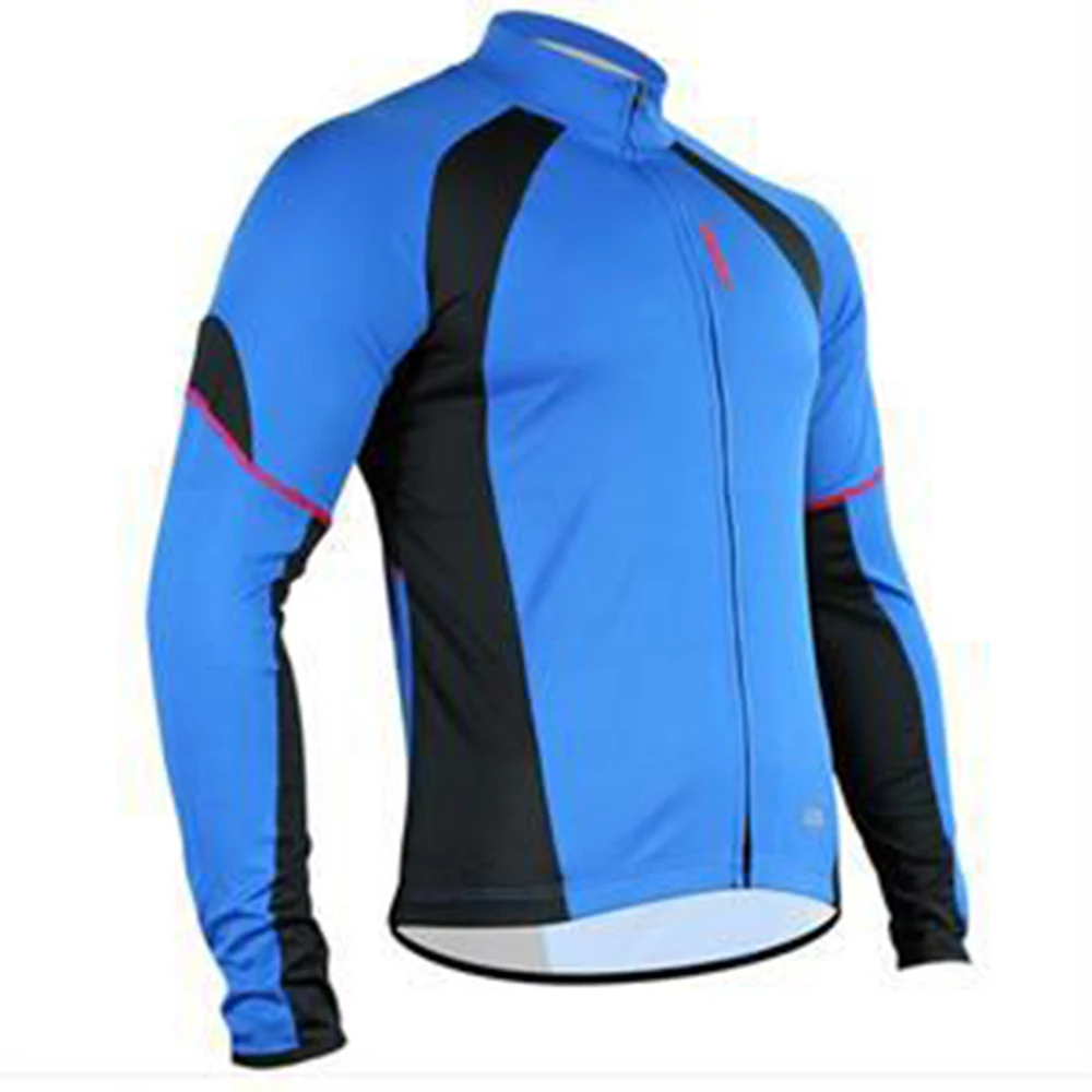 

New Men's Long Sleeve Cycling Jersey Bike Bicycle Outdoor Clothes Shirts Top Size S 2XL Free Shipping