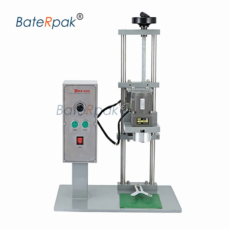 

DDX-450 electric desktop capping machine,Water bottle,round capping machine,bottle lid locking machine,110/220V optional