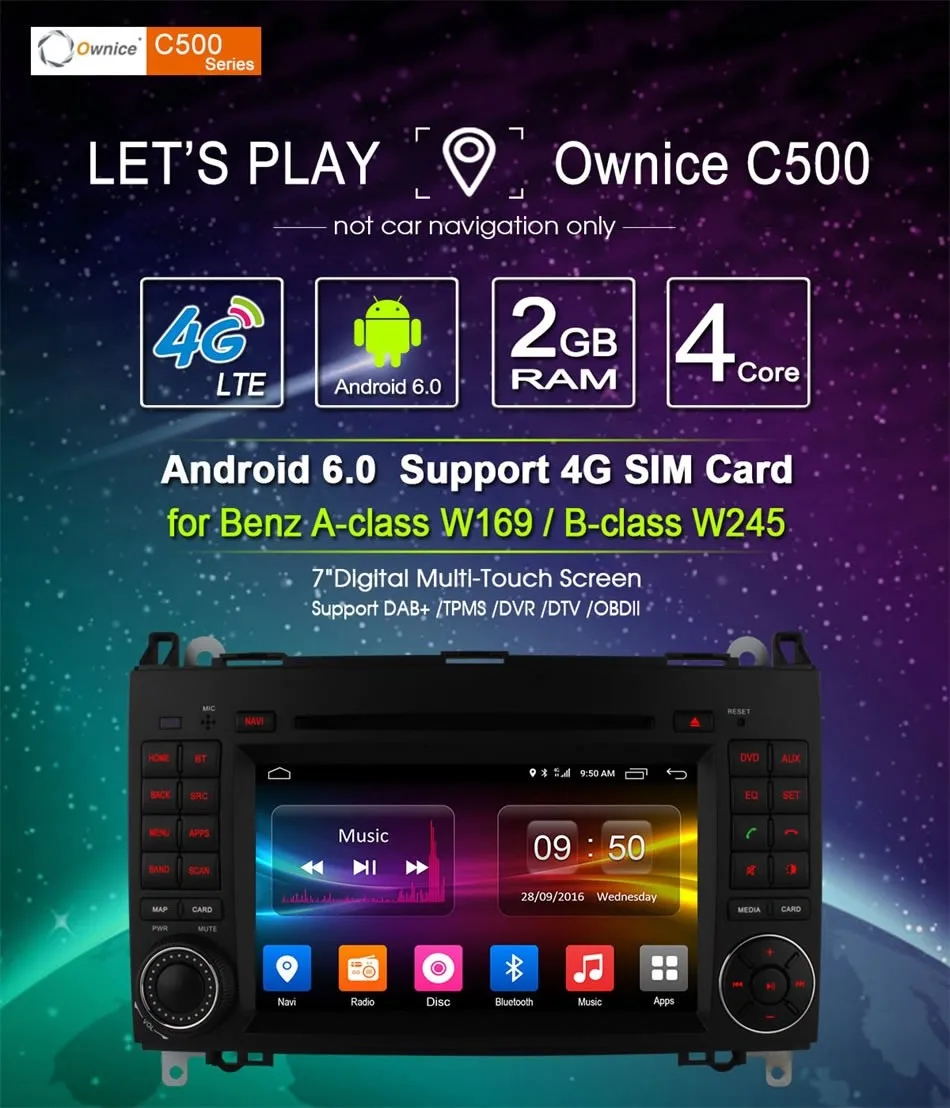 Excellent 4G WIFI Android 6 Car DVD Multimedia Player Radio GPS Glonass For Benz B200 B150 B170 A180 A160 W906 W209 W311 W315 W318 Vito 6 Excellent 4G WIFI Android 6 Car DVD Multimedia Player Radio GPS Glonass For Benz B200 B150 B170 A180 A160 W906 W209 W311 W315 W318 Vito 6