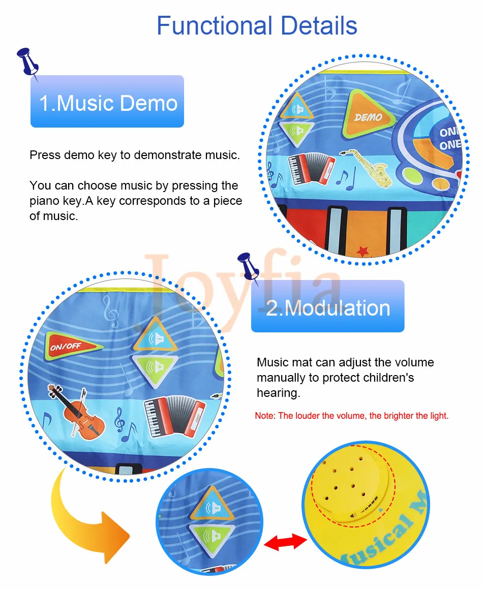 Большой размер Многофункциональный Детский музыкальный коврик пианино клавиатура Сенсорный Тип Электронный музыкальный инструмент коврик для игрушек>
