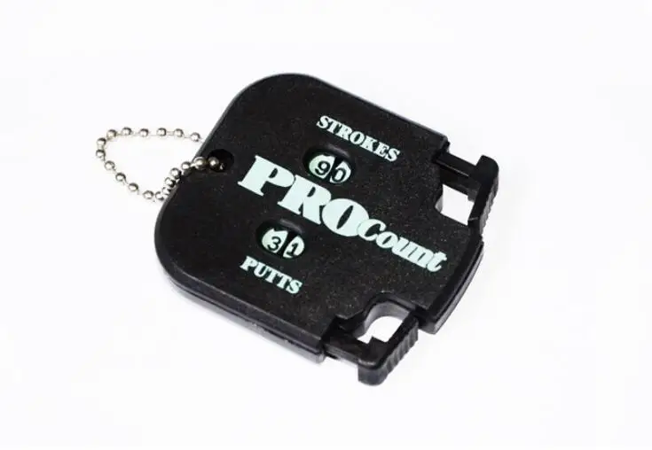 

Mounchain Practical Golf Counter Shot Scorer Hand Manual Keeper Electronic Shot Count Stroke Device