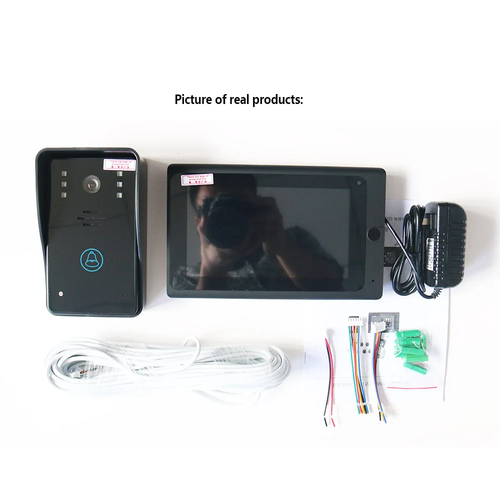 SmartYIBA домофон Wi-Fi беспроводной домашний видеодомофон приложение удаленный видео дверной звонок домофона сенсорный экран внутренний